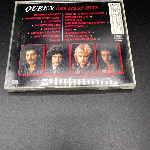 TOCP-8284 Queen Greatest Hits Compilation CD Remastered w/ OBI 1994 - Picture 8 of 8